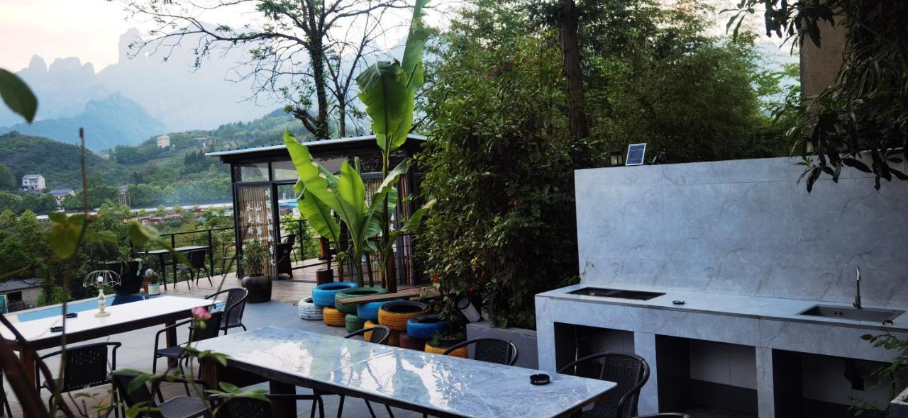 Tujia Folk Houses Trương Gia Giới Ngoại thất bức ảnh